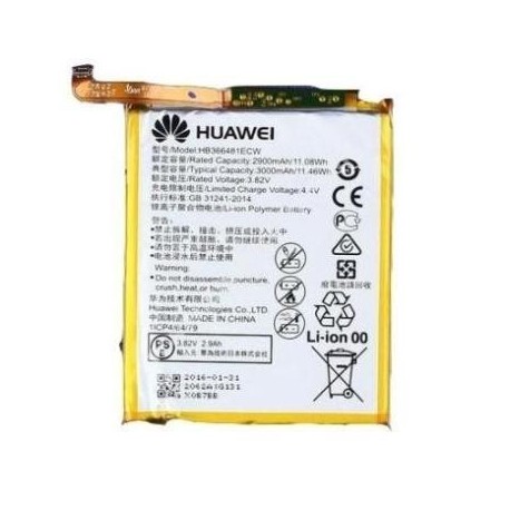 Bateria Original Huawei P10 Lite P9 P9 Lite P8 Lite 2017 HB366481ECW 2900mAh Li-ion Polymer