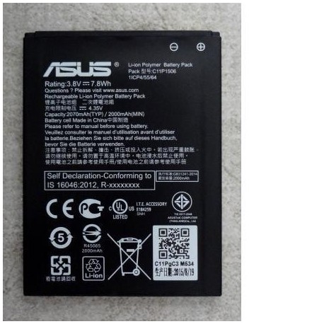 Bateria Original Asus Live G500TG C11P1506 2000mAh Li-ion Polymer