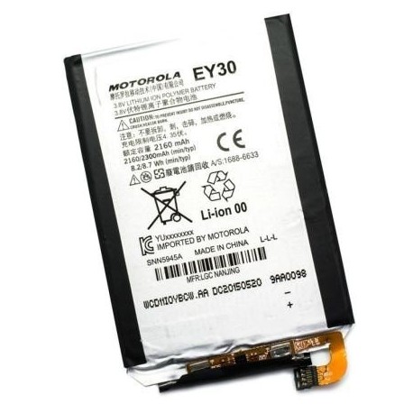Bateria Original Motorola EY30 Moto X 2nd Generation XT1096 X+1 2160mAh Li-ion Polymer