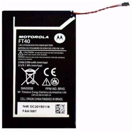 Bateria Original Motorola Moto E2 Ft40 Xt1526 xt1527 2240mAh Li-ion Polymer