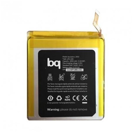 Bateria Original BQ Aquaris E5 4G LTE E5S 2850mAh Li-ion Polymer