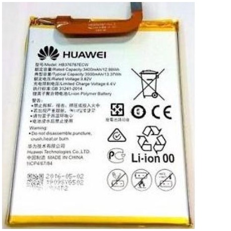 Bateria Original Huawei Honor V8 HB376787ECW 3400mAh Li-ion Polymer