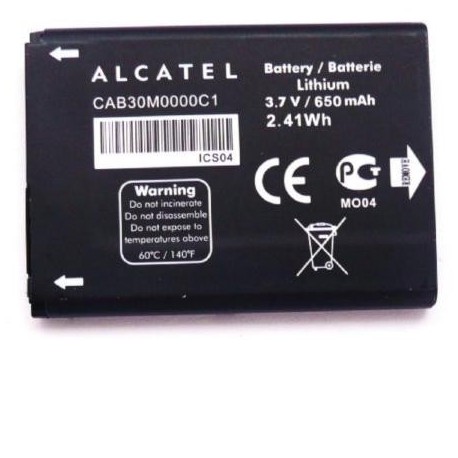 Bateria Original Alcatel 204 Vodafone 345 CAB30M0000C1 CAB22 650mAh Li-ion