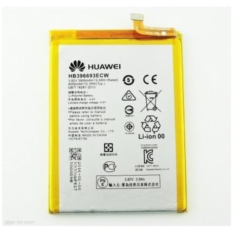 Bateria Original Huawei Mate 8 HB396693ECW 4000mAh Li-ion Polymer