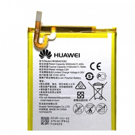 Bateria Original HB396481EBC Huawei Honor 5X G8 GX8 RIO-L01 RIO-L02 Maimang 4 D199 G7 Plus Honor 6 3000mAh Li-ion Polymer