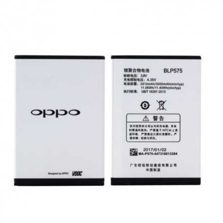Bateria Original BLP575 Oppo Find 7 X9007 X9077 2910mAh Li-ion