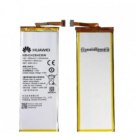 Bateria Original HB4242B4EBW Huawei Honor 6 Honor 4X Shot X 3000mAh Li-ion Polymer