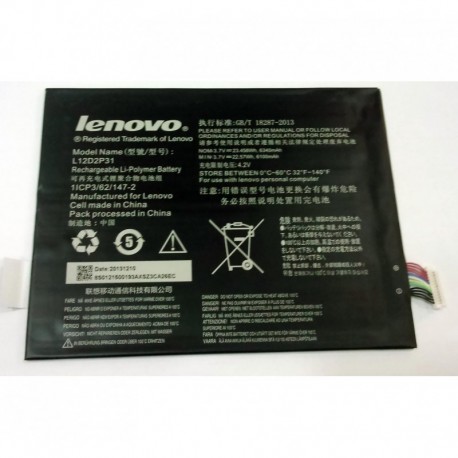 Bateria Original L12D2P31 Lenovo IdeaPad S6000 S6000-F S6000-H 6340mAh Li-ion Polymer