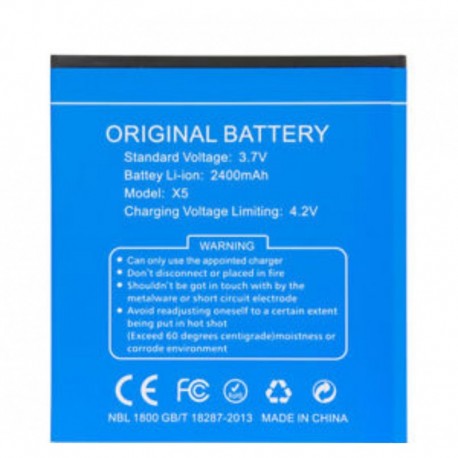Bateria Original DOOGEE X5 X5 PRO 2400mAh Li-ion