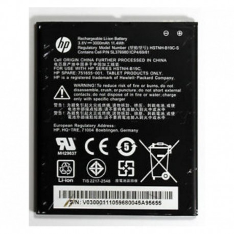Bateria Original HSTNH-B19C-S HP SLATE 6 VoiceTab 3000mAh Li-ion
