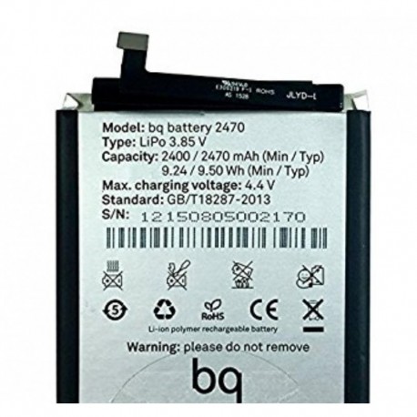 Bateria Original BQ Aquaris M4.5 A4.5 2400mAh Li-ion Polymer Desmontajem