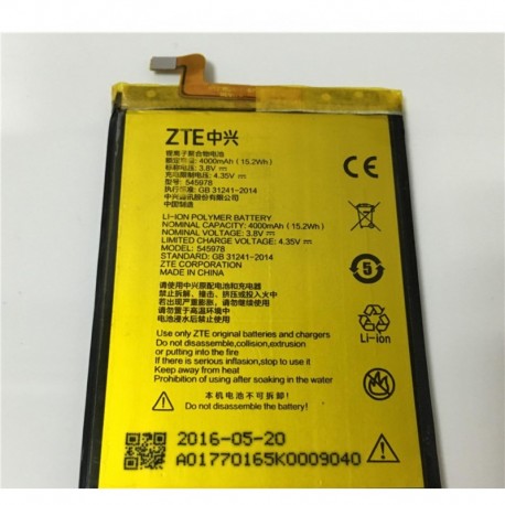 Bateria Original ZTE REF545978 ZTE A601 4000mAh Li-ion Polymer