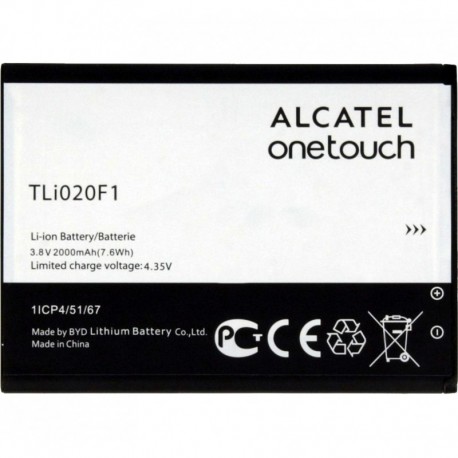 Bateria Original TLi020F1 Alcatel One Touch Idol Mini 2 6036Y 5042D Orange Roya Alcatel Pixi 4 5010D 2000mAh Li-ion