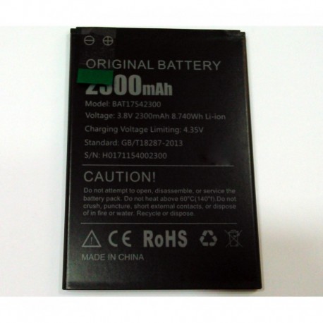 Bateria Original BAT17542300 DOOGEE X9 Mini 2300mAh Li-ion