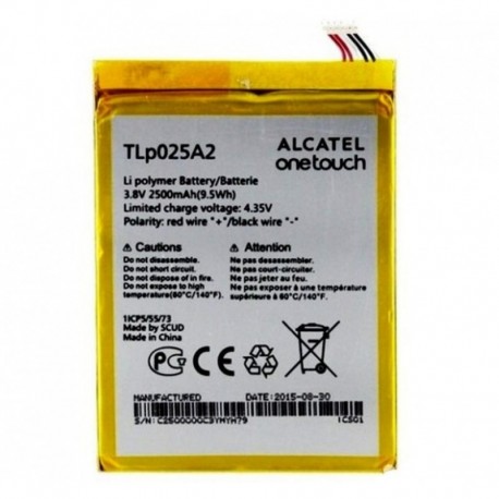 Bateria Original TLP025a2 TLP025A1 Alcatel idol X + s960 Alcatel One Touch HD Scribe OT-8000D Alcatel OneTouch Pop 2500mAh Li-ion Polymer