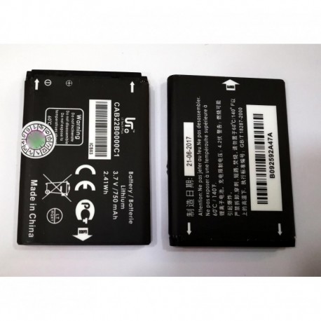 Bateria CAB22B0000C1 Alcatel OT 2010 OT 2010X OT 2010D 750mAh Li-ion
