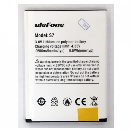 Bateria Original Ulefone S7 2500mAh Li-Polymer