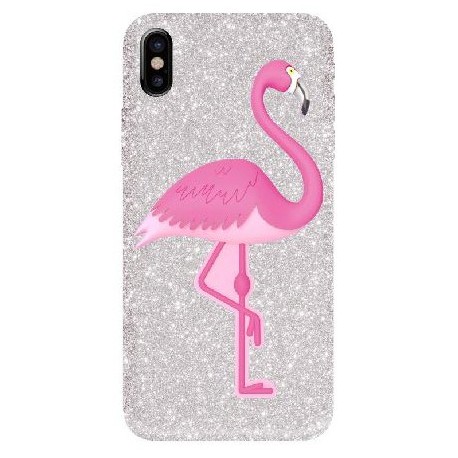Benjamins 3D Case iPhone X/XS Flamingo - 8034115951133