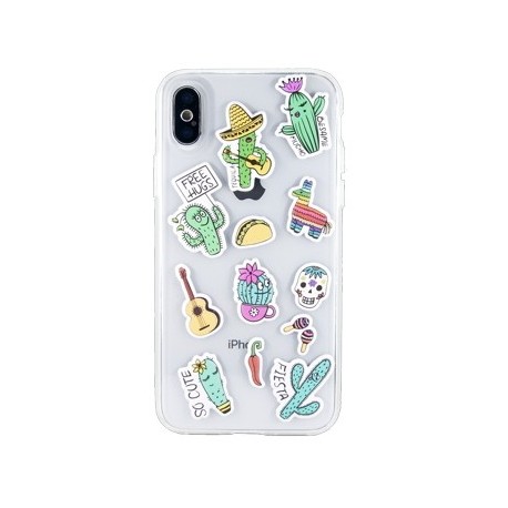Benjamins Puffy Stickers iPhone SE/8/7/6s/6 Cactus - 8034115953250