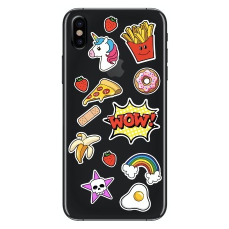 Benjamins Puffy Stickers iPhone SE/8/7/6s/6 Wow - 8034115951454