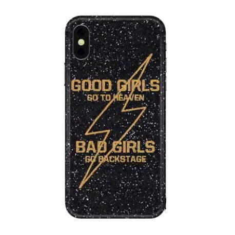 Benjamins Rich Embroidery iPhone X/XS Bad Girls - 8034115954363