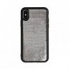 Benjamins Sequins Case iPhone XR Silver/black - 8034115956466