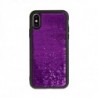 Benjamins Sequins Case iPhone XR Violet/black - 8034115956428