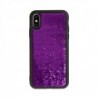 Benjamins Sequins Case iPhone XS Max Violet/black - 8034115956442