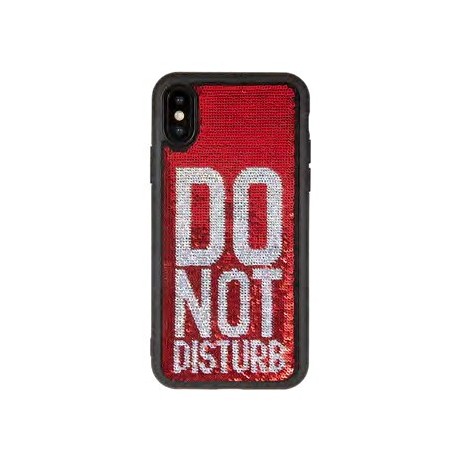 Benjamins Sequins Quote iPhone X/XS Do Not Disturb - 8034115956299