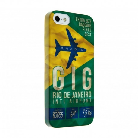 Benjamins Soft Case Intl Airport iPhone 5/5s/SE Rio Jan - 8034115946160