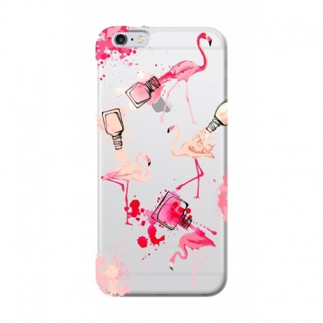Benjamins Transparence iPhone 6/6s Flamingo - 8034115948614