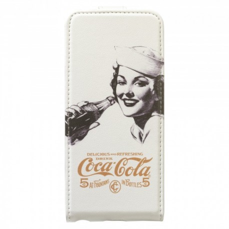 Coca-Cola Flip Case iPhone 5/5s/SE Golden Beauty - 8718719591079
