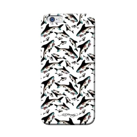 Ed Hardy Soft Case iPhone 6/6s Shark - 8034115948362