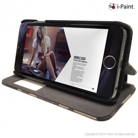 i-Paint Double Case iPhone 6/6s Camo - 8053264072773