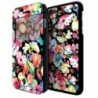 i-Paint Double Case iPhone 6/6s Plus Black Flower - 8053264079888