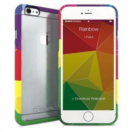 i-Paint Ghost Case iPhone 6/6s Rainbow - 8053264074791