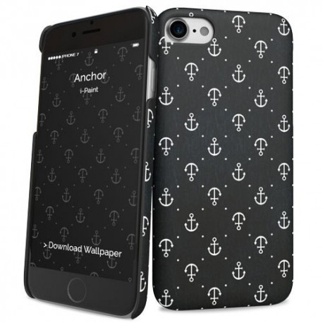 i-Paint Hard Case iPhone SE/8/7 Anchor - 8053264073039