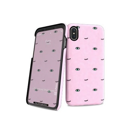 i-Paint Hard Case iPhone X/XS Eyes - 8053264077396