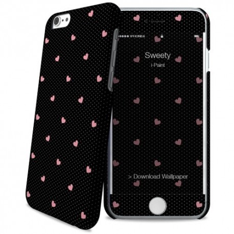 i-Paint Hard Case+Skin iPhone 6/6s Sweety - 8053264073879