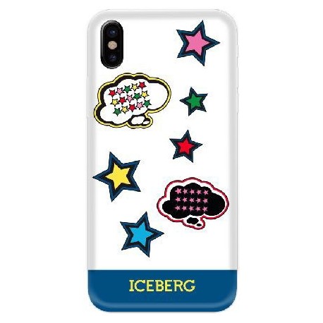 Iceberg Puffy Patch iPhone SE/8/7/6s/6 Comic - 8034115952758