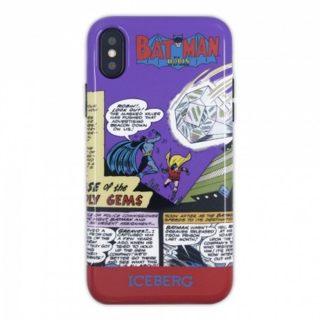 Iceberg Soft Case Comics iPhone X/XS Batman - 8034115952727