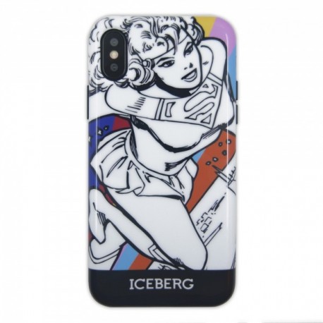 Iceberg Soft Case Comics iPhone X/XS Supergirl - 8034115952710