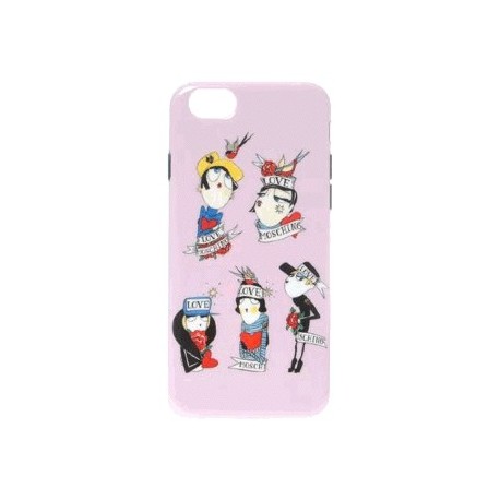Moschino Soft Case iPhone 6/6s 5 Figures - 8059022835642