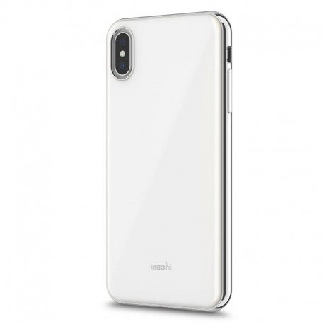 Moshi iGlaze iPhone XS Max Pearl White - 4713057255526