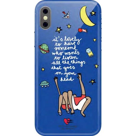 Silvia Tosi Quotes Case iPhone X/XS Space - 8034115955520