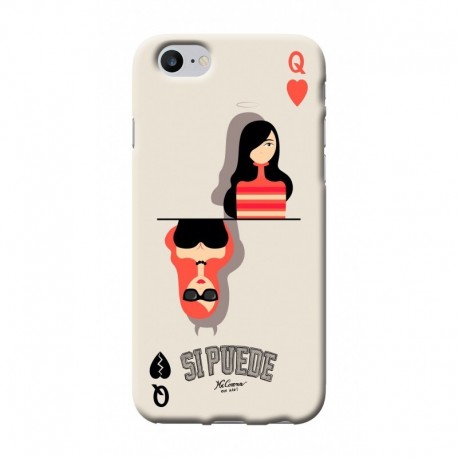 SiPuede Mood Case iPhone SE/8/7 Queen - 8034115949659