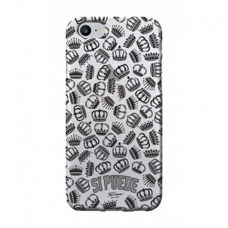 SiPuede Transparence iPhone SE/8/7 Crown - 8034115949611