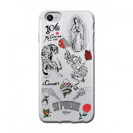 SiPuede Transparence iPhone SE/8/7 Tattoo - 8034115949673