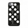 Trussardi B/W Soft Case iPhone SE/8/7 Pois Dog - 8034115950556