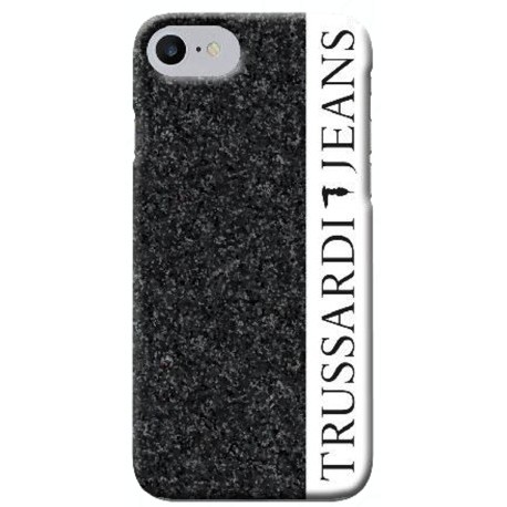 Trussardi Glitter Case iPhone SE/8/7 Black - 8034115950518